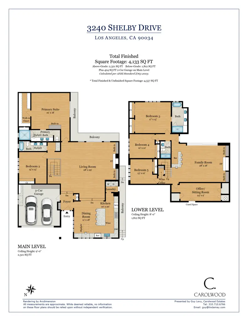 Single Family Residence for sale at 3240 Shelby Drive, Los Angeles, CA featuring 5 beds and 4 baths