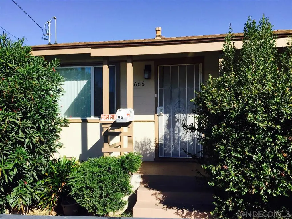 Single Family Residence for rent at 6666 GOODWIN, San Diego, CA featuring 1 bed and 1 bath