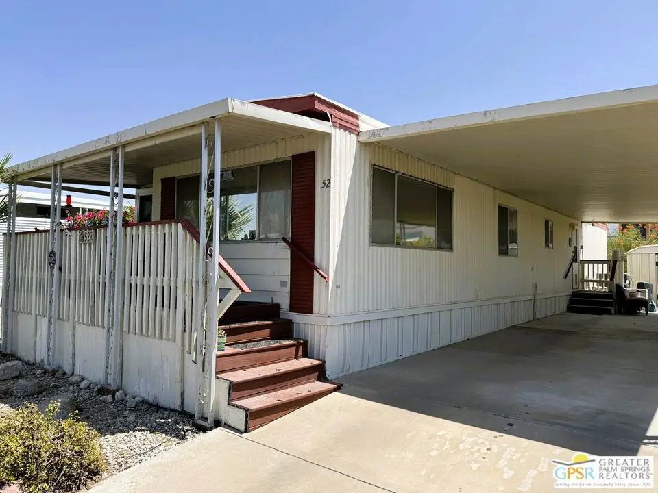 Manufactured In Park for sale at 17640 Corkill Road 52, Desert Hot Springs, CA featuring 2 beds and 1 bath