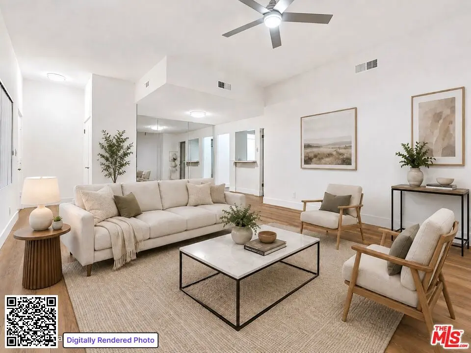 Residential Lease for rent at 134 S Elm Drive 104, Beverly Hills, Los Angeles County, CA featuring 1 bed and 1 bath