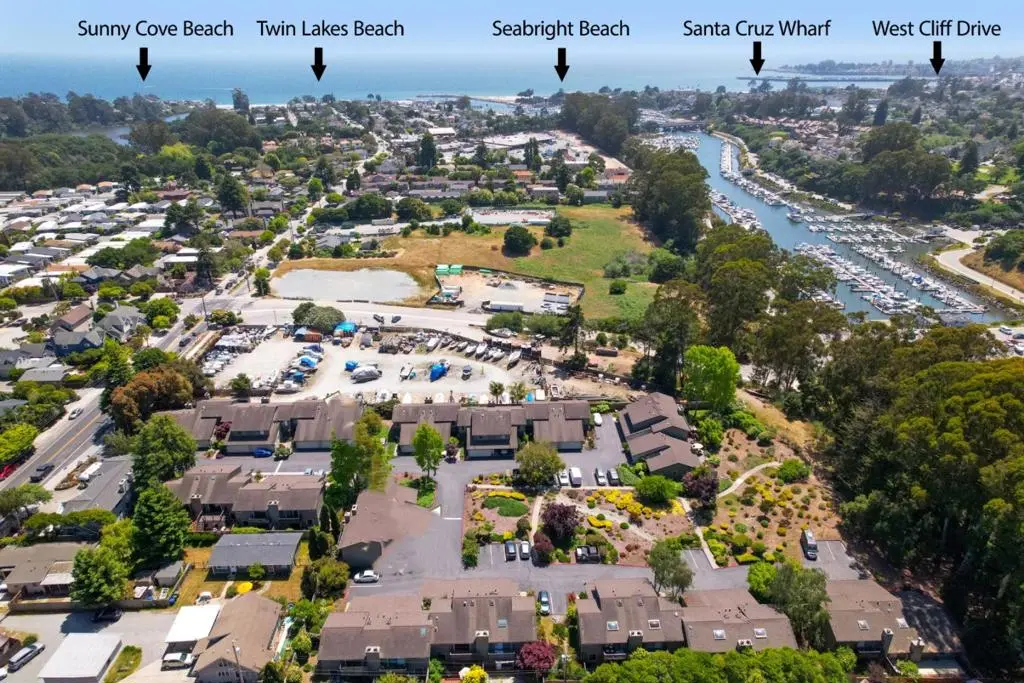 Townhouse for sale at 574 Spinnaker Court, Santa Cruz, CA featuring 2 beds and 2 baths