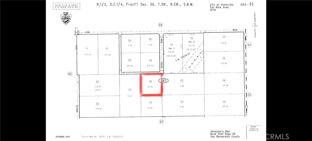 0 Joshua, Victorville, CA — listing photo 1