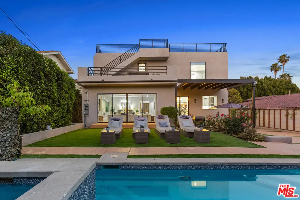 Residential Lease for rent at 1947 N Oxford Avenue, Los Angeles, Los Angeles County, CA featuring 6 beds and 7 baths