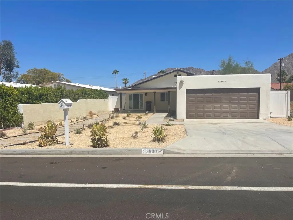 Single Family Residence for sale at 53800 Avenida Montezuma, La Quinta, CA featuring 3 beds and 2 baths