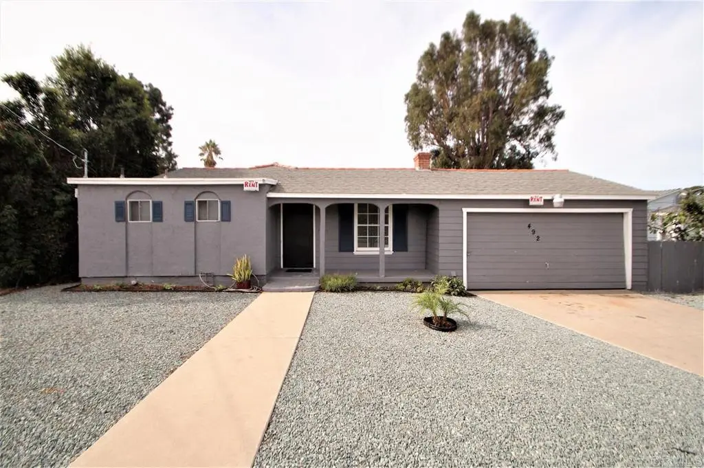 Single Family Residence for rent at 492 Second Ave., Chula Vista, CA featuring 2 beds and 2 baths