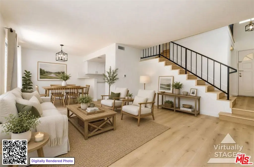 Townhouse for sale at 13145 Bromont Avenue 44, Los Angeles, CA featuring 3 beds and 3 baths