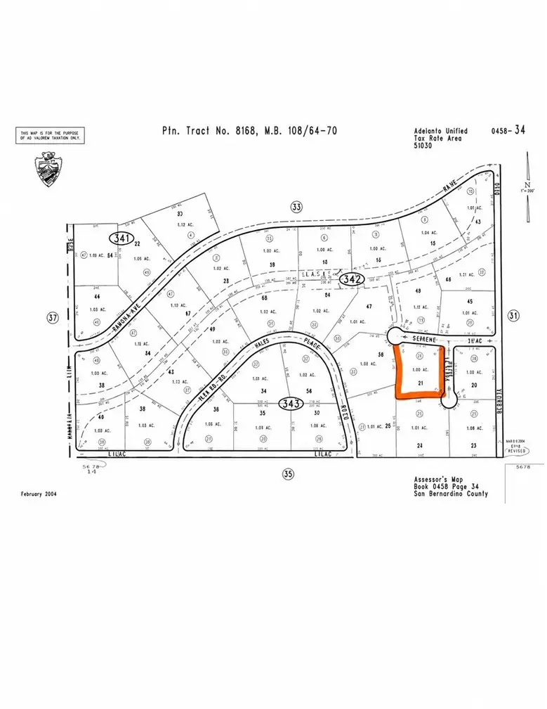 0 Santa Fe Drive, Adelanto, CA — listing photo 1