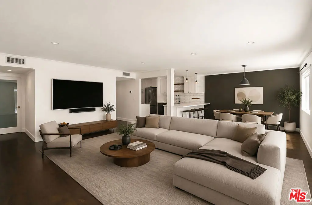 Condominium for rent at 121 N Croft Avenue 105, Los Angeles, CA featuring 2 beds and 2 baths