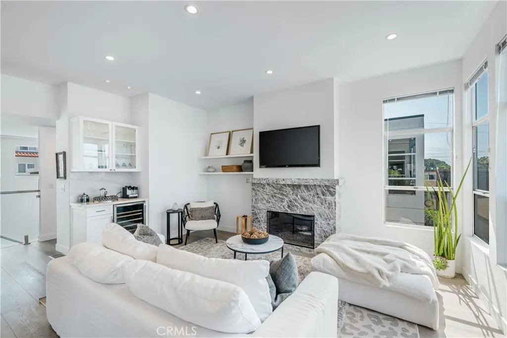 Townhouse for sale at 647 1st Place, Hermosa Beach, CA featuring 3 beds and 3 baths