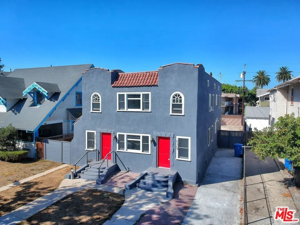 Residential Lease for rent at 2309 S Budlong Avenue, Los Angeles, Los Angeles County, CA featuring 4 beds and 2 baths