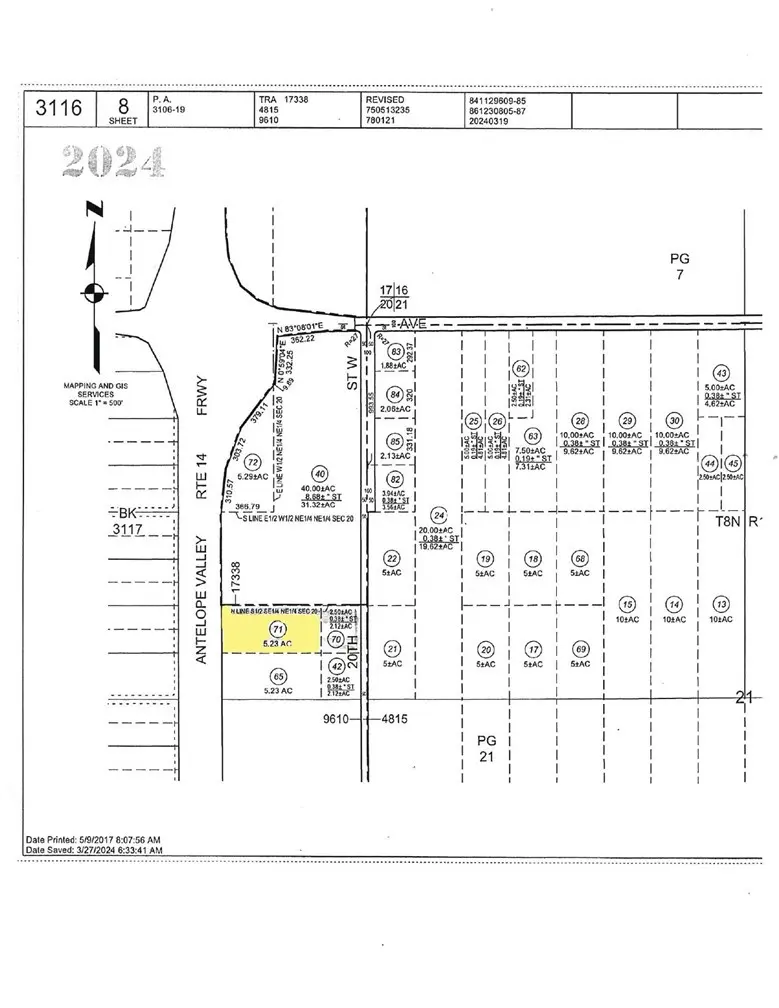 0 W 21 Street, Lancaster, CA — listing photo 1