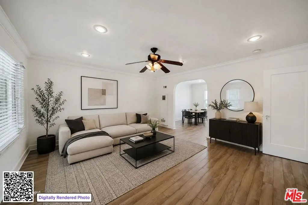 Residential Lease for rent at 7942 Fountain Avenue, West Hollywood, Los Angeles County, CA featuring 1 bed and 1 bath