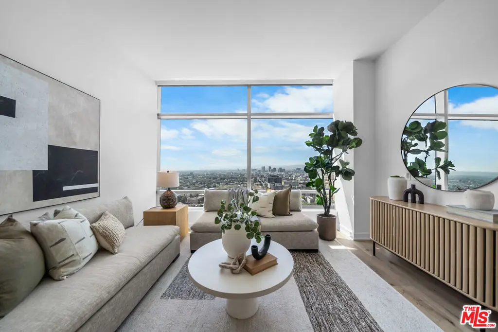 Condominium for sale at 900 W Olympic Boulevard 27D, Los Angeles, CA featuring 1 bed and 2 baths