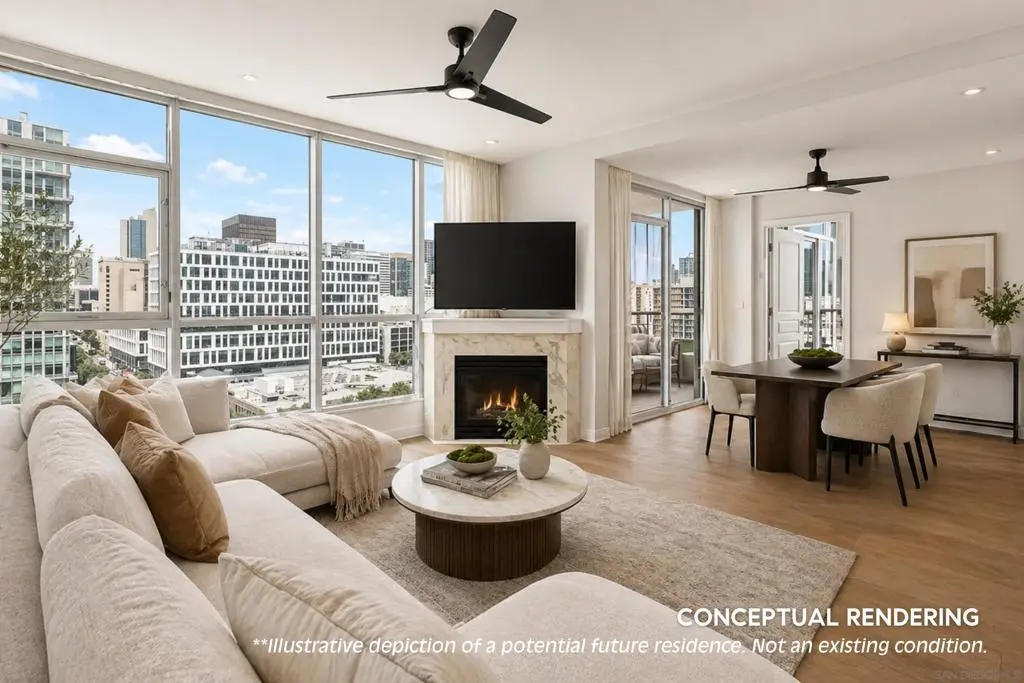 Condominium for sale at 510 1st Ave 1101, San Diego, CA featuring 1 bed and 2 baths
