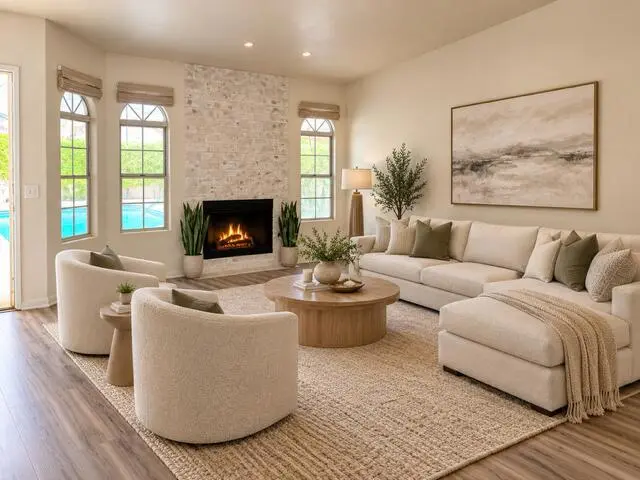 Residential Lease for rent at 52310 Avenida Madero, La Quinta, Riverside County, CA featuring 3 beds and 2 baths