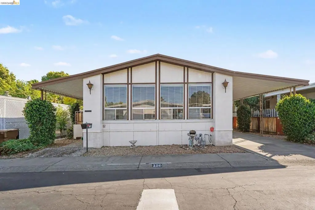 Manufactured In Park for sale at 126 Paulette Way, Antioch, CA featuring 2 beds and 2 baths