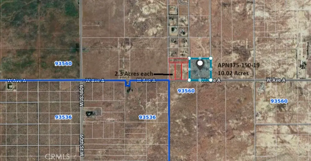 0 W W Avenue A, Rosamond, CA — listing photo 1