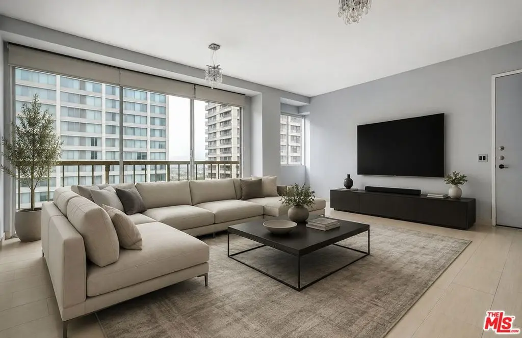 Condominium for rent at 10747 Wilshire Boulevard 1002, Los Angeles, CA featuring 2 beds and 2 baths