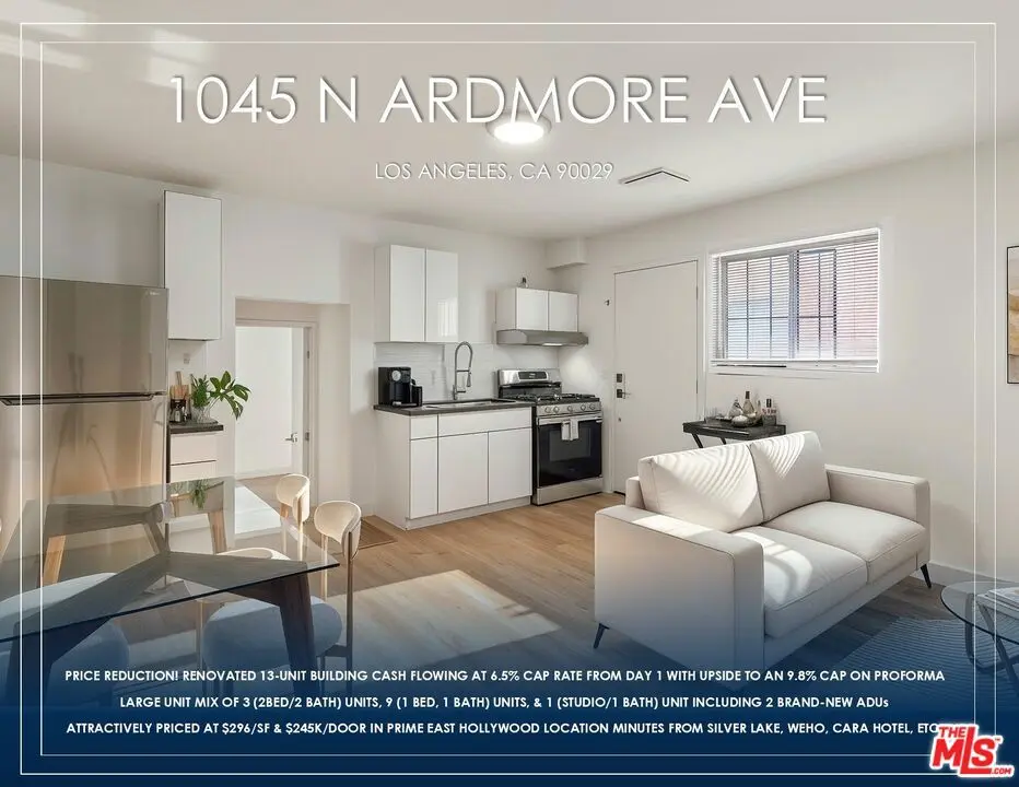 Residential Income for sale at 1045 N Ardmore Avenue, Los Angeles, CA featuring 15 beds and 16 baths