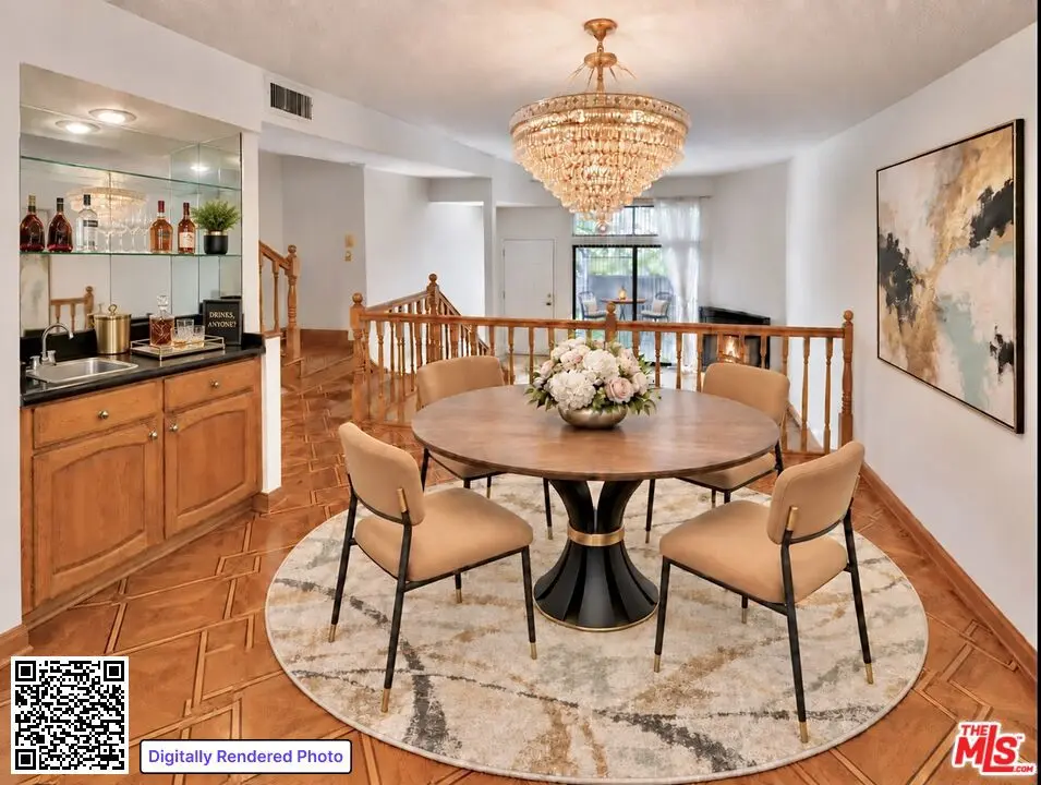 Townhouse for sale at 15149 Magnolia Boulevard D, Los Angeles, CA featuring 2 beds and 3 baths