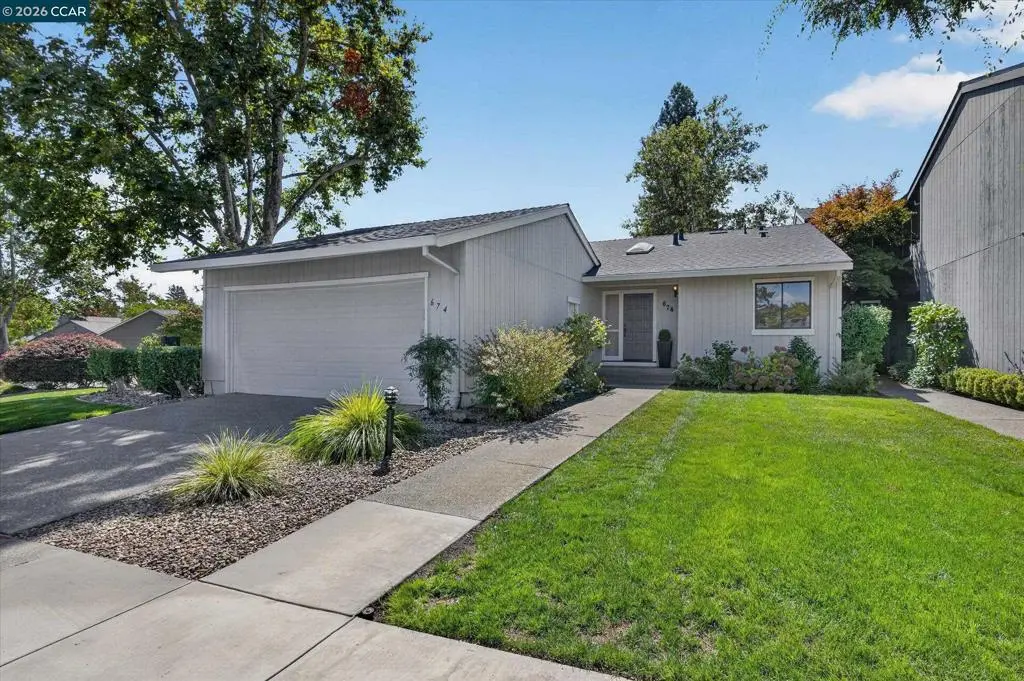 Townhouse for sale at 674 Augusta Drive, Moraga, CA featuring 3 beds and 2 baths