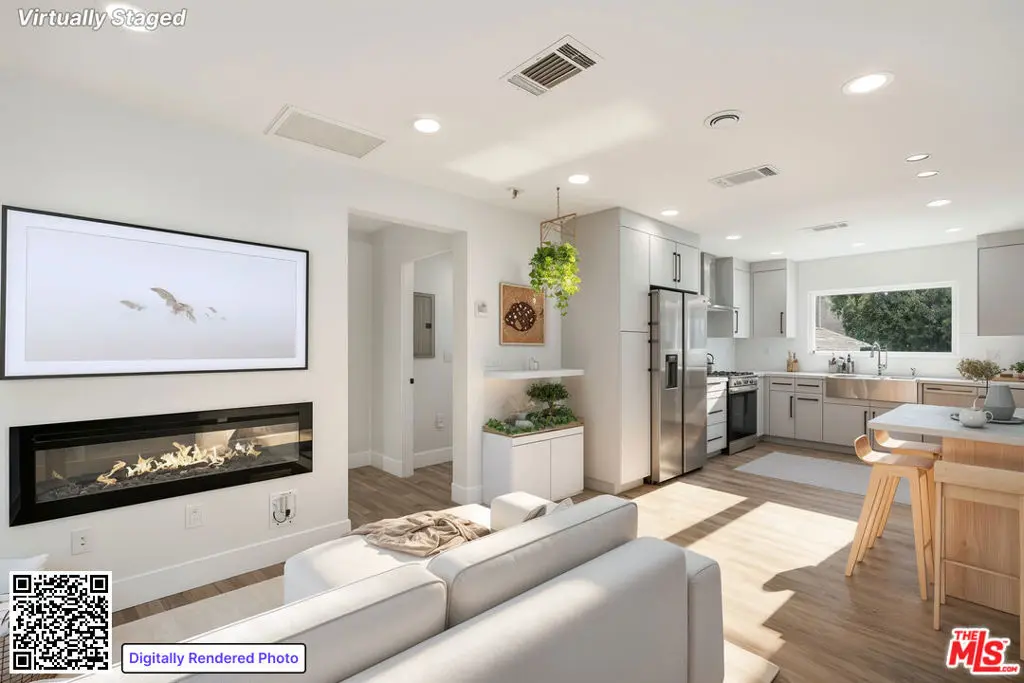 Condominium for rent at 11613 Burbank Boulevard, Los Angeles, CA featuring 1 bed and 1 bath