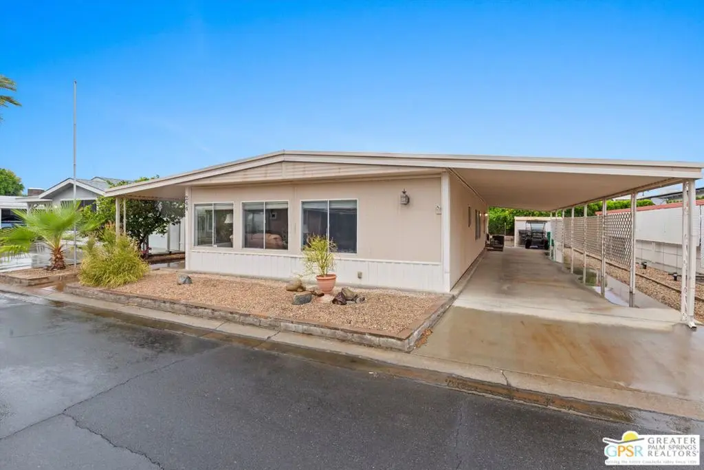 Manufactured In Park for sale at 244 S Paseo Laredo, Cathedral City, CA featuring 2 beds and 2 baths