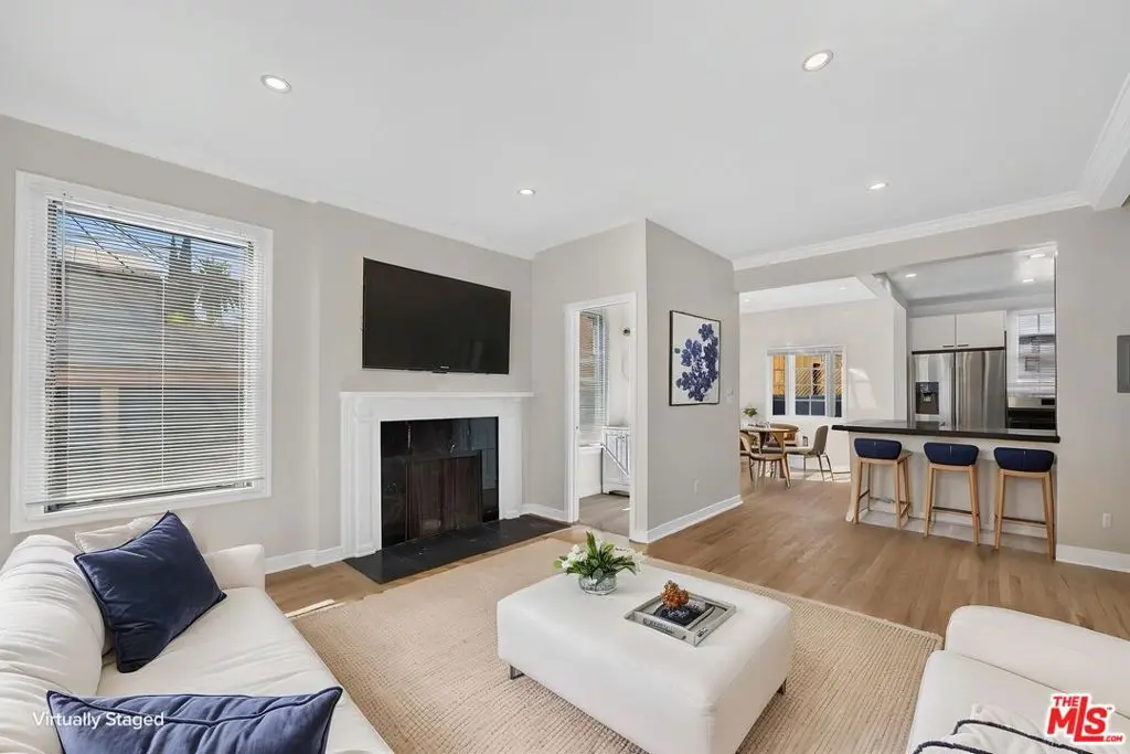 Condominium for rent at 215 S Gale Drive Unit D, Beverly Hills, CA featuring 2 beds and 2 baths