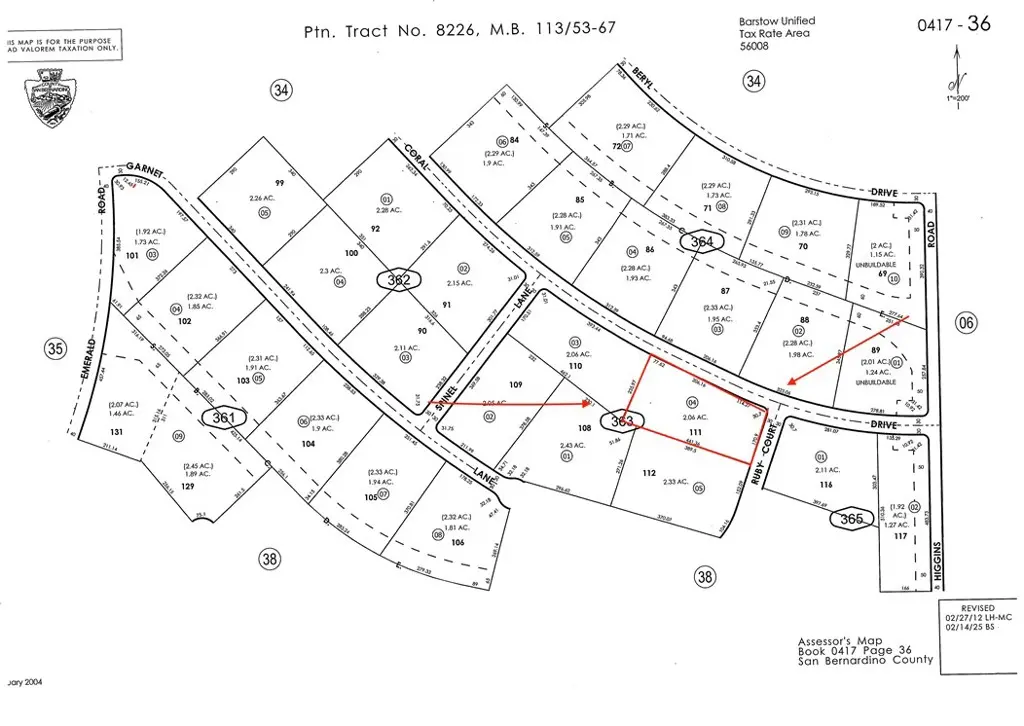 0 Coral Drive, Barstow, CA — listing photo 1