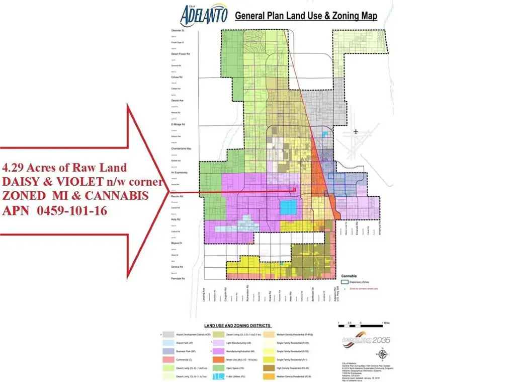 0 Daisy & Violet 4.29ac, Adelanto, CA — listing photo 1