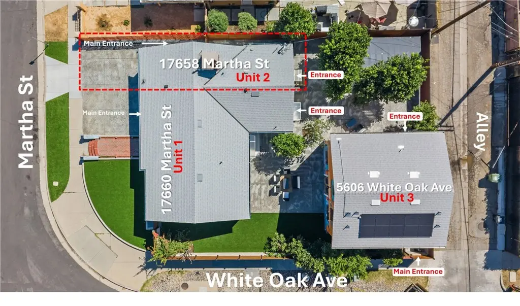 Triplex for sale at 17660 Martha, Los Angeles, CA