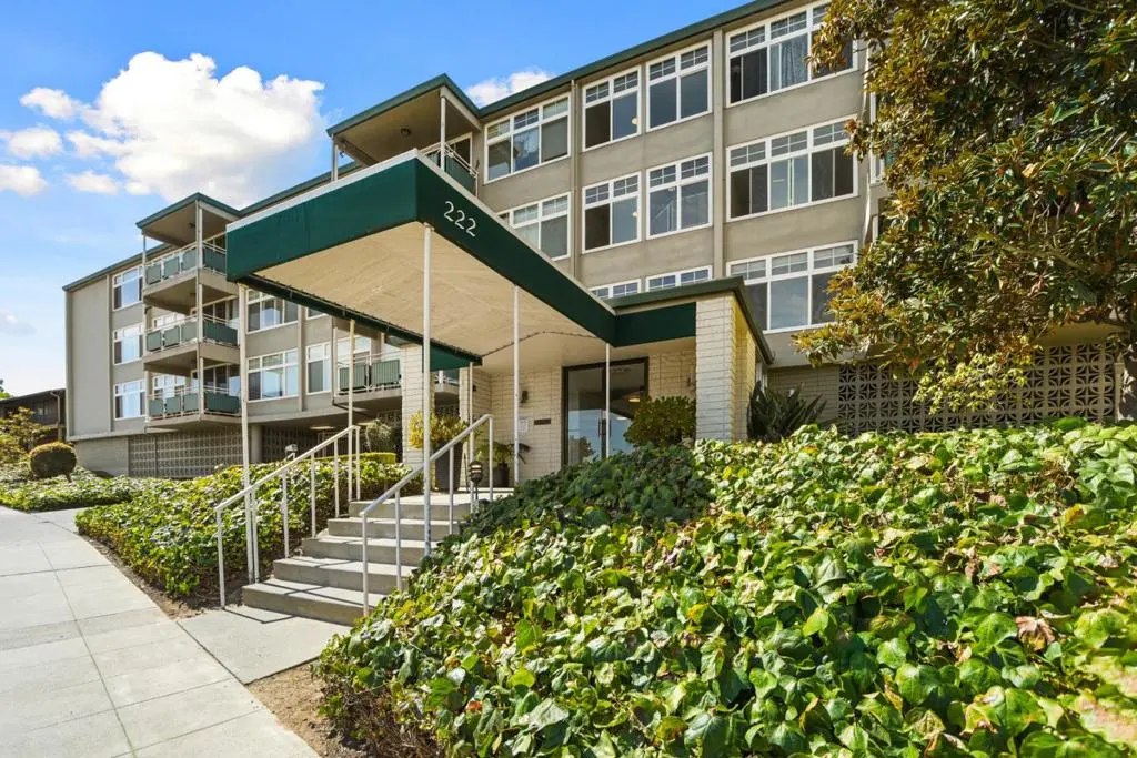 Apartment for rent at 222 Laurel Street 105, San Carlos, CA featuring 2 beds and 1 bath