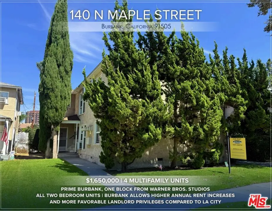 140 N Maple Street, Burbank, CA — listing photo 1
