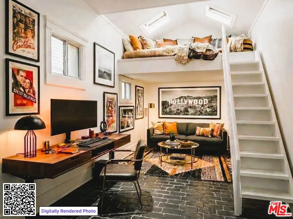 Single Family Residence for rent at 1546 N St Andrews Place, Los Angeles, CA featuring 2 beds and 2 baths