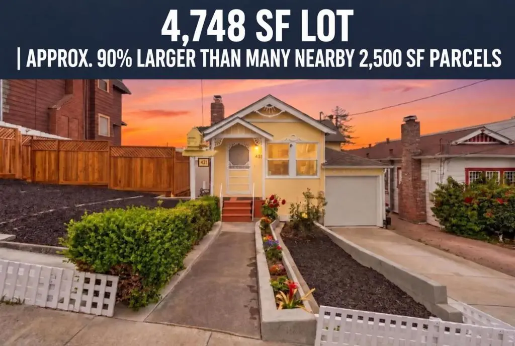 Single Family Residence for sale at 431 Vernon Street, San Francisco, CA featuring 2 beds and 1 bath