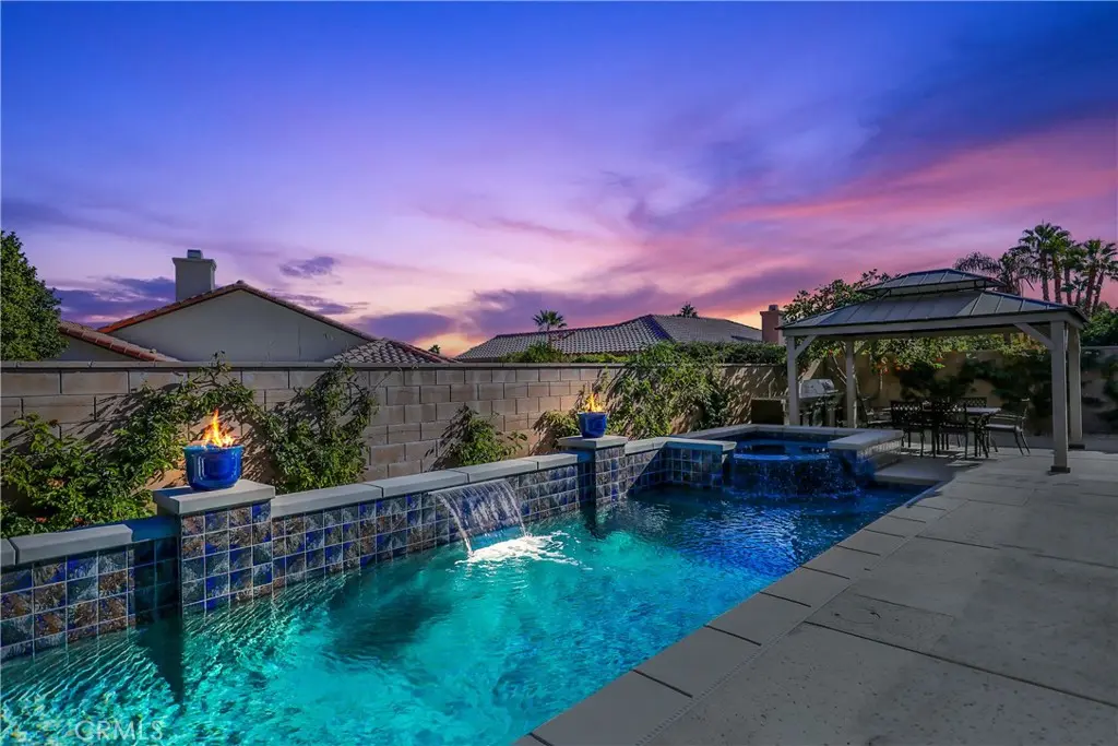 Residential Lease for rent at 43760 Milan Court, La Quinta, Riverside County, CA featuring 3 beds and 2 baths