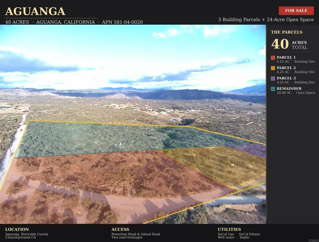 0000 Powerline Rd., Aguanga, CA — listing photo 1