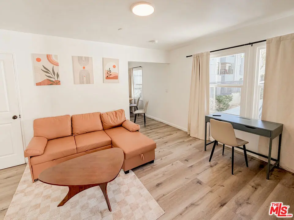 Apartment for rent at 6136 Carlos Avenue 1/2, Los Angeles, CA featuring 1 bed and 1 bath