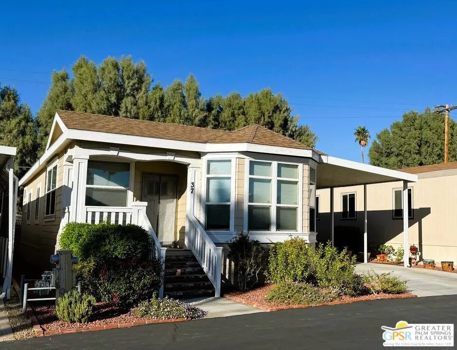 Manufactured In Park for sale at 17640 Corkill Road 37, Desert Hot Springs, CA featuring 2 beds and 2 baths
