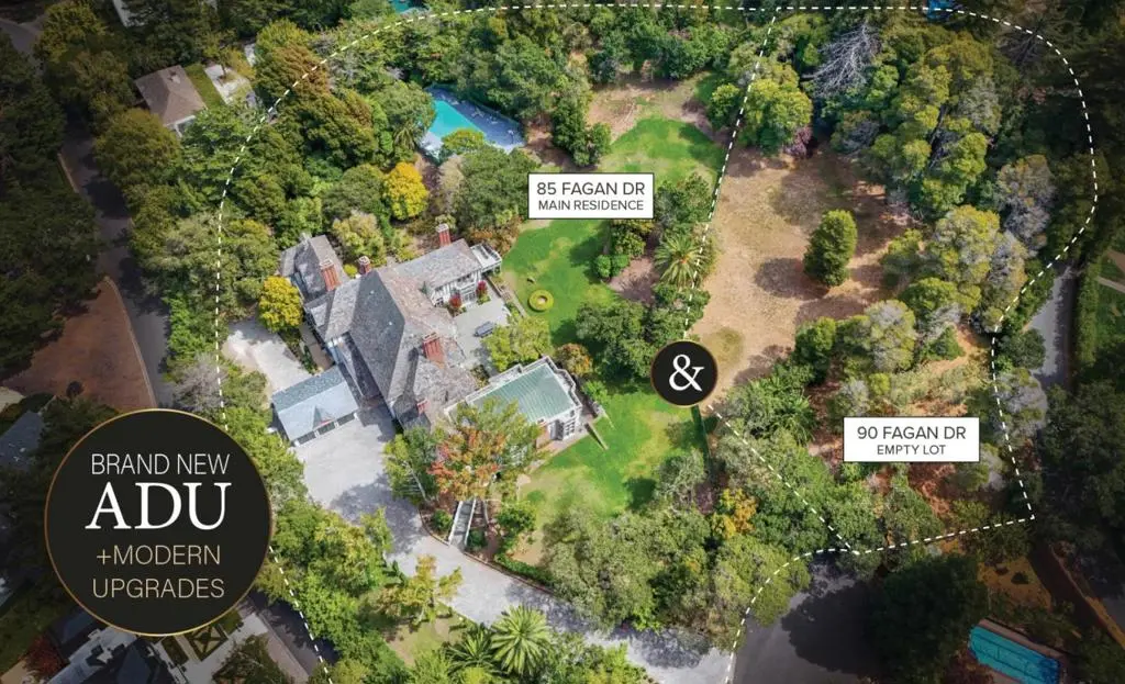 Single Family Residence for sale at 85 Fagan Drive, Hillsborough, CA featuring 9 beds and 7 baths