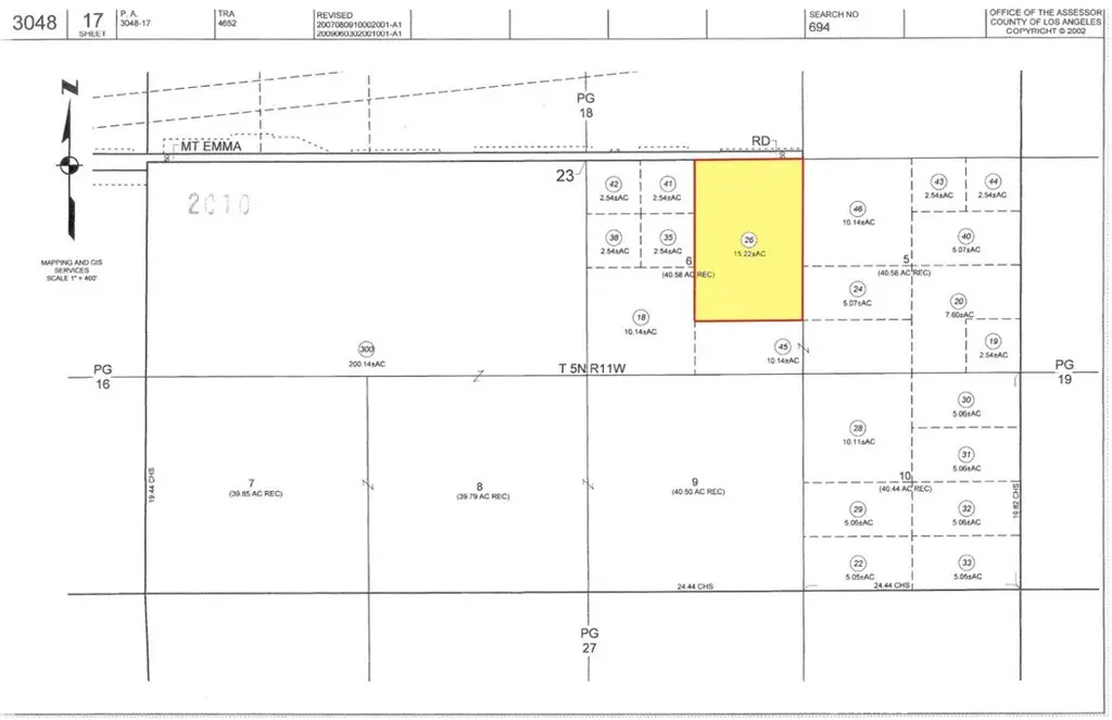 0 Mt Emma Road, Palmdale, CA — listing photo 1