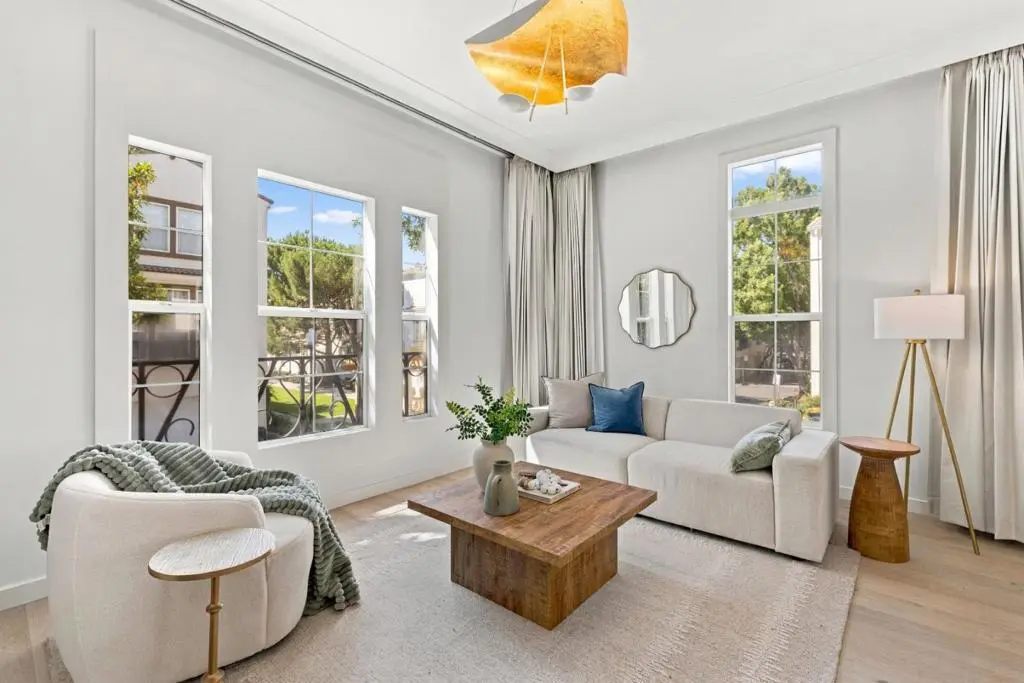 Townhouse for sale at 874 Fire Walk, Milpitas, CA featuring 3 beds and 3 baths