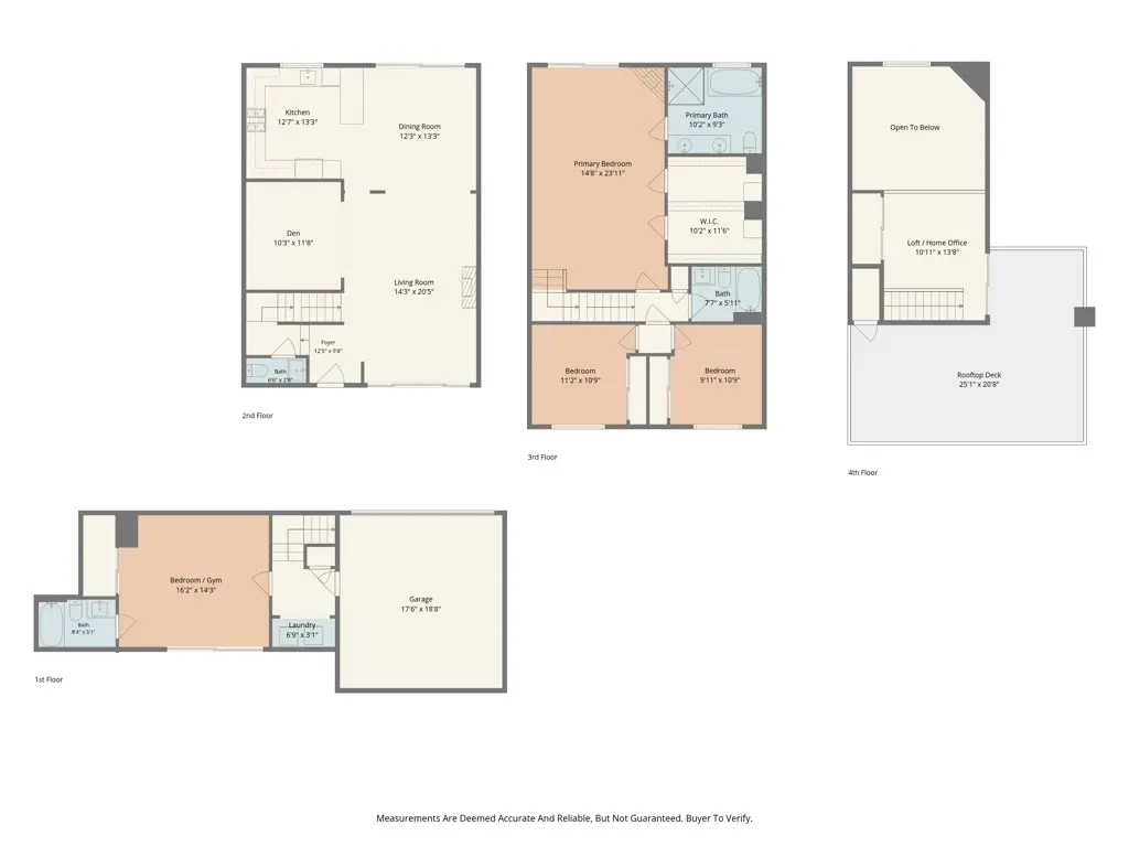 Condominium for sale at 11723 Mayfield Avenue 3, Los Angeles, CA featuring 4 beds and 4 baths