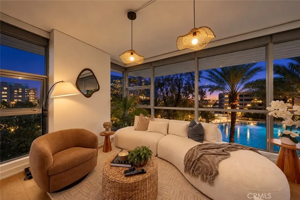 Condominium for rent at 9 MacArthur Place N402, Santa Ana, CA featuring 2 beds and 2 baths