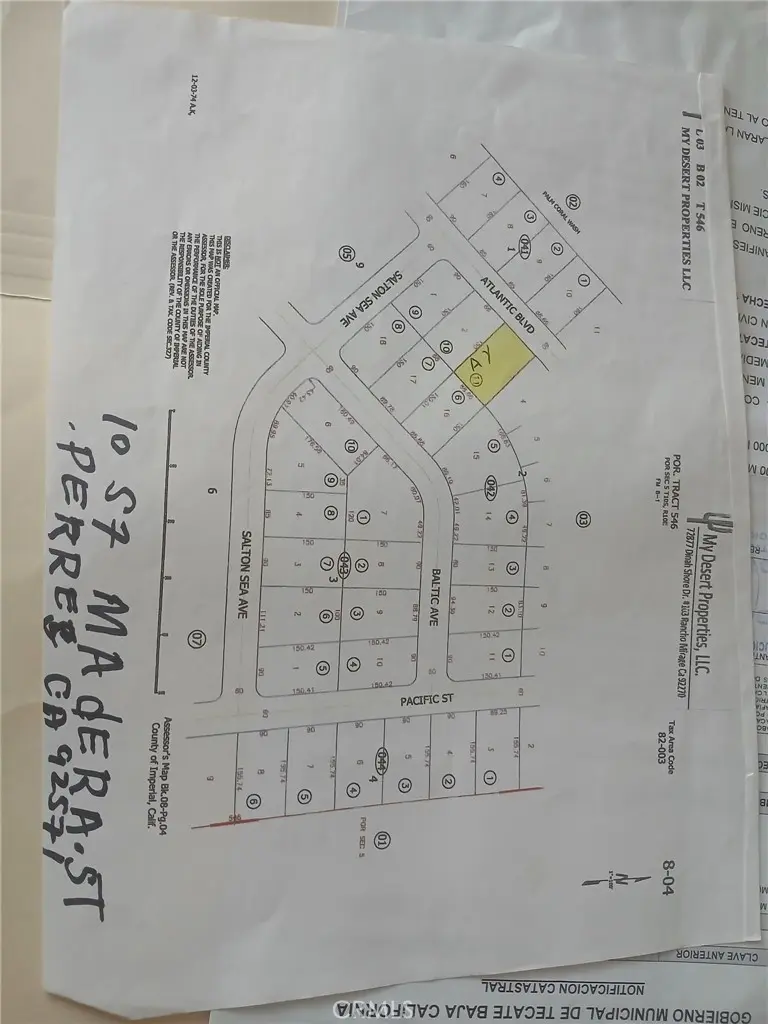 2820 atlantic blvd Boulevard, Thermal, CA — listing photo 1