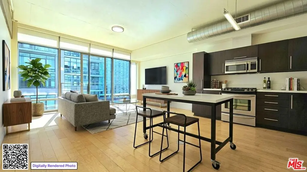 Condominium for rent at 1100 S Hope Street 1005, Los Angeles, CA featuring 1 bed and 1 bath