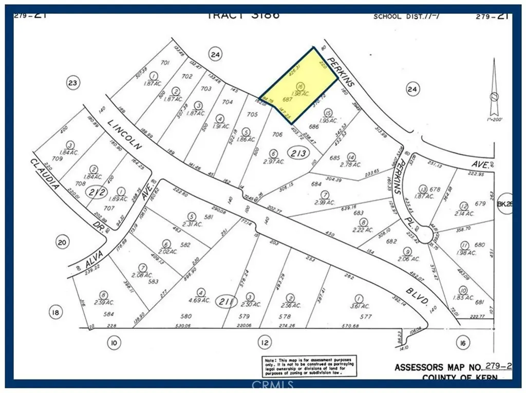 687 LOT Perkins Avenue, California City, CA — listing photo 1