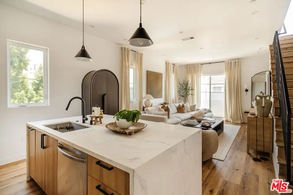 Condominium for rent at 4460 Maplewood Avenue, Los Angeles, CA featuring 4 beds and 4 baths
