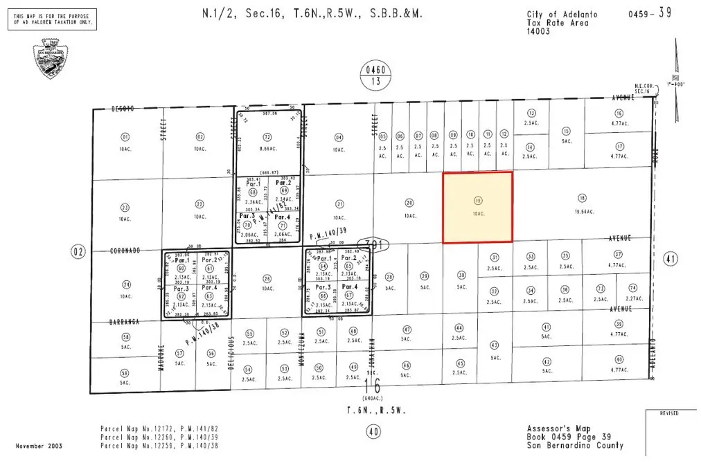 0 Coronado Avenue, Adelanto, CA — listing photo 1