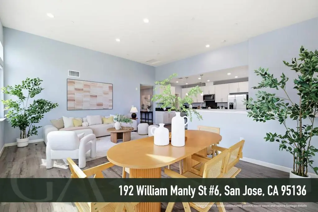 Townhouse for sale at 192 William Manly Street 6, San Jose, CA featuring 2 beds and 2 baths